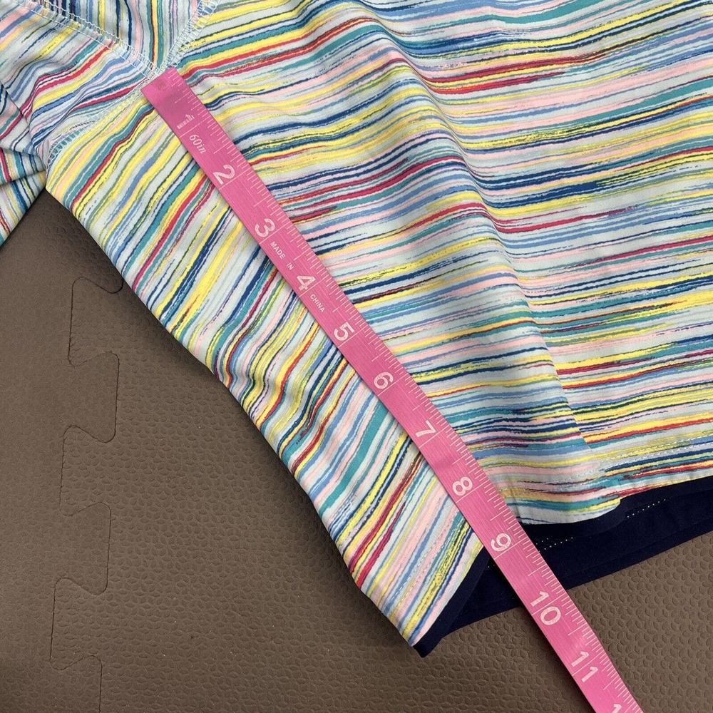 Lands' End Women's 9" Quick Dry Elastic Waist Board Swim Shorts Multi-color 18W - Picture 8 of 9